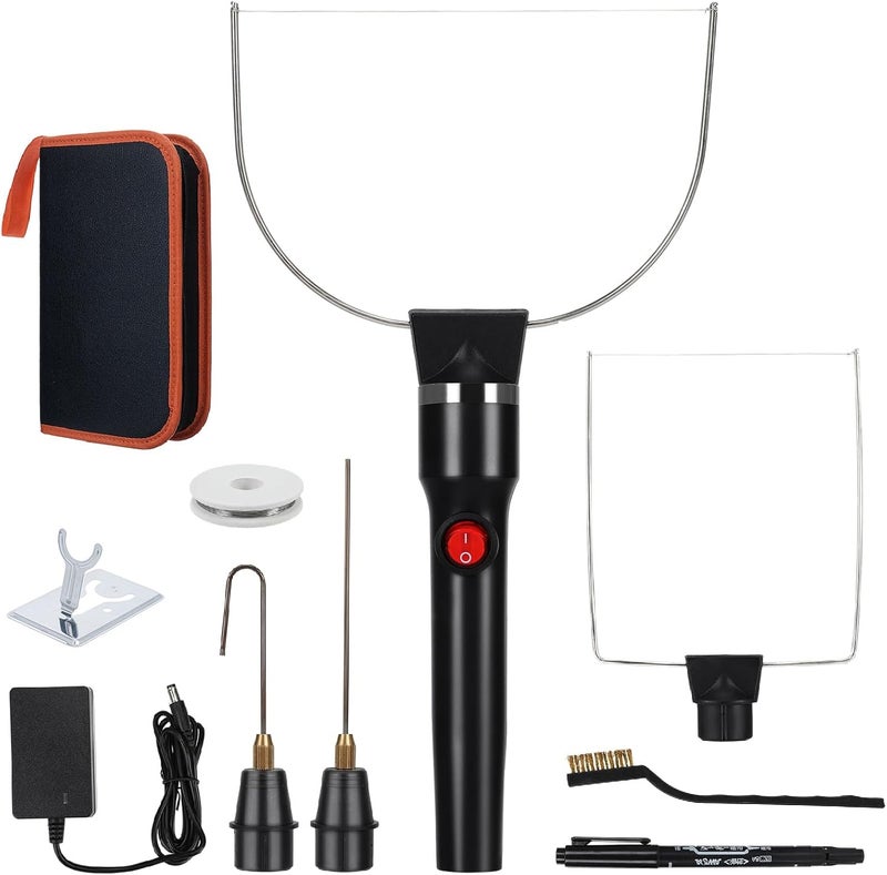 Jhua 4-in-1 Foam Cutter Set Hot Wire Knife Foam Cutter Tool Styrofoam Cutter Foam Board Cutter Electric Styrofoam Cutting Tool with 4 Cutting Machine Pen for Styrofoam Foam Cutting Arts Handcraft DIY - Image 1